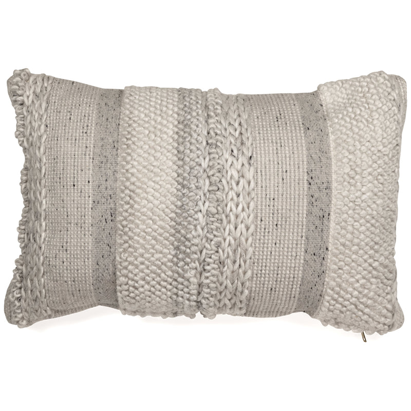 Standon Gray White Pillow