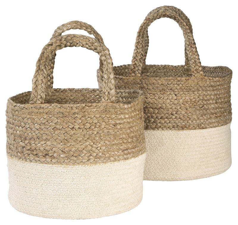 Parrish Natural White Basket (Set of 2)