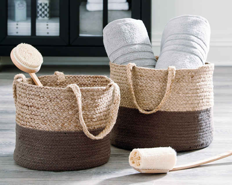 Parrish Natural Charcoal Basket (Set of 2)