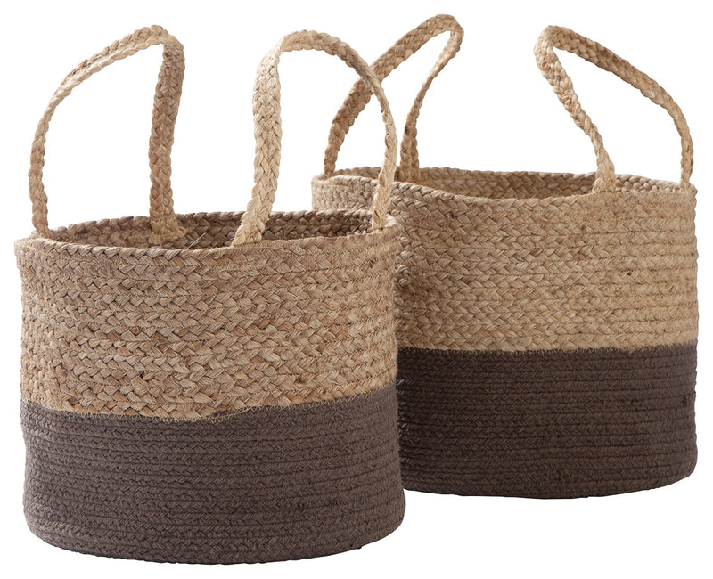 Parrish Natural Charcoal Basket (Set of 2)