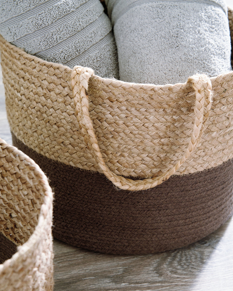 Parrish Natural Charcoal Basket (Set of 2)