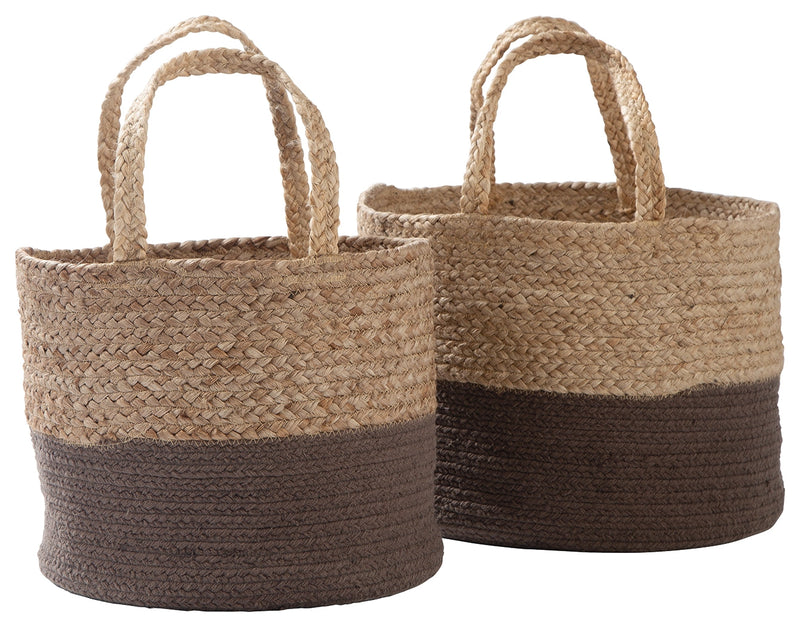 Parrish Natural Charcoal Basket (Set of 2)