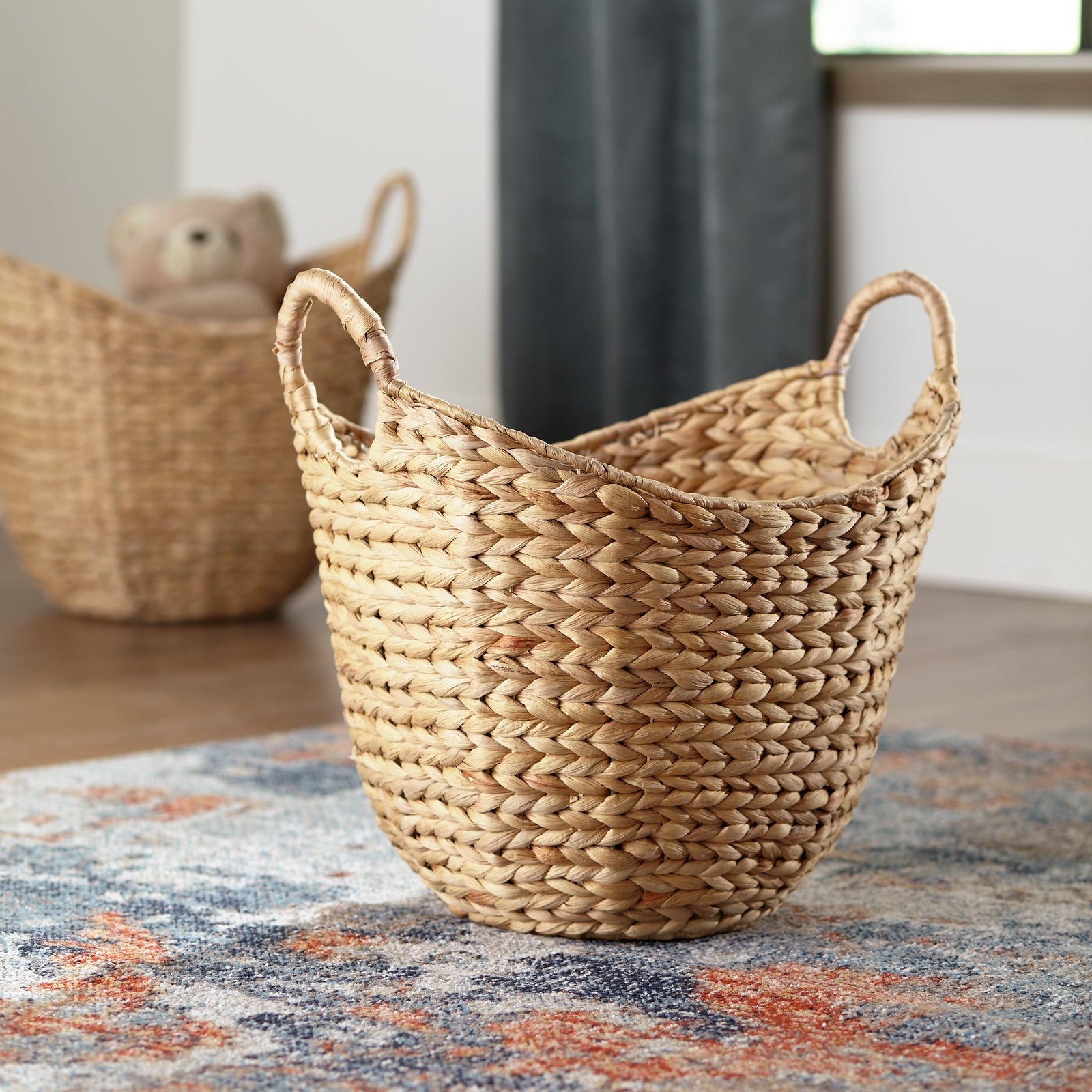 Perlman Brown Basket (Set Of 2)