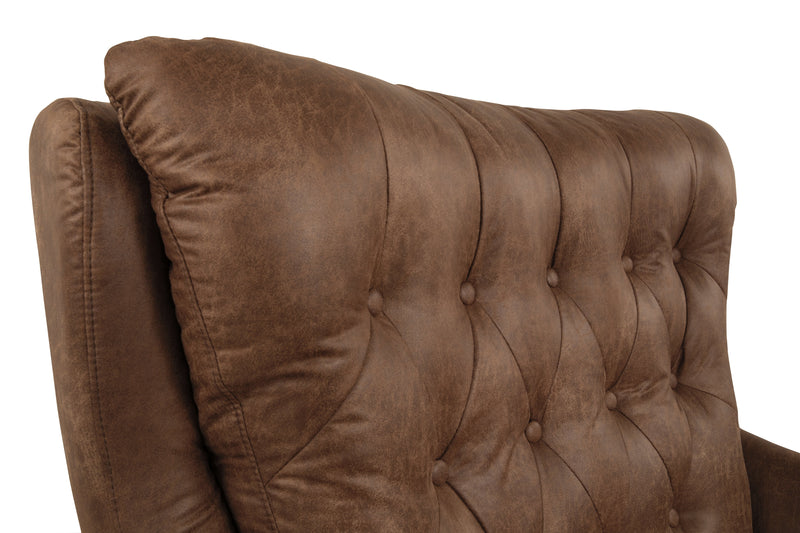 Velburg Brown Accent Chair