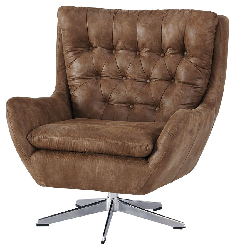 Velburg Brown Accent Chair