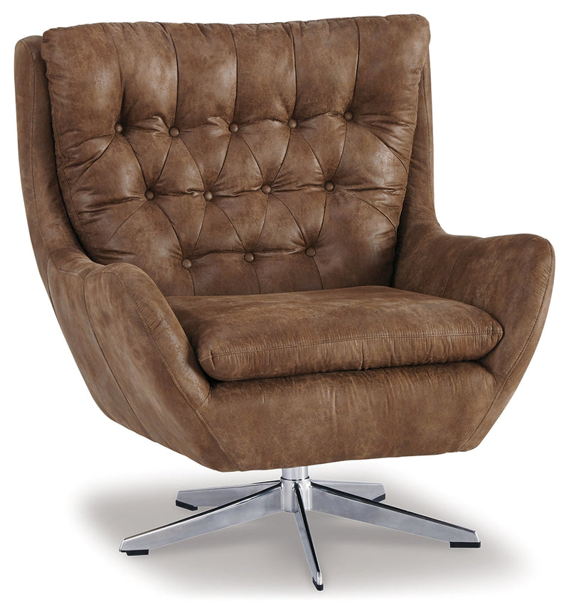 Velburg Brown Accent Chair