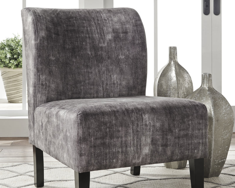 Triptis Charcoal Accent Chair