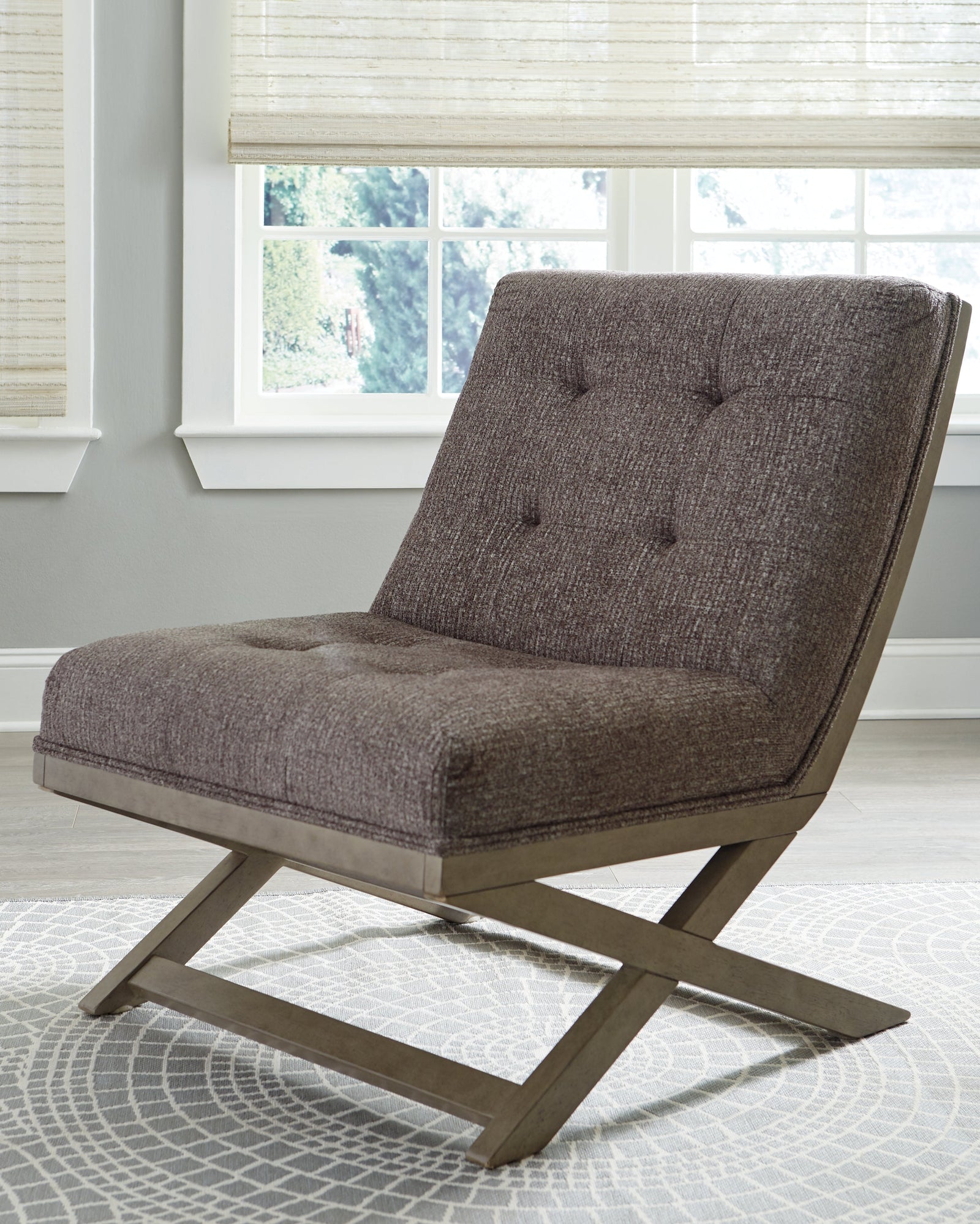 Sidewinder Taupe Accent Chair