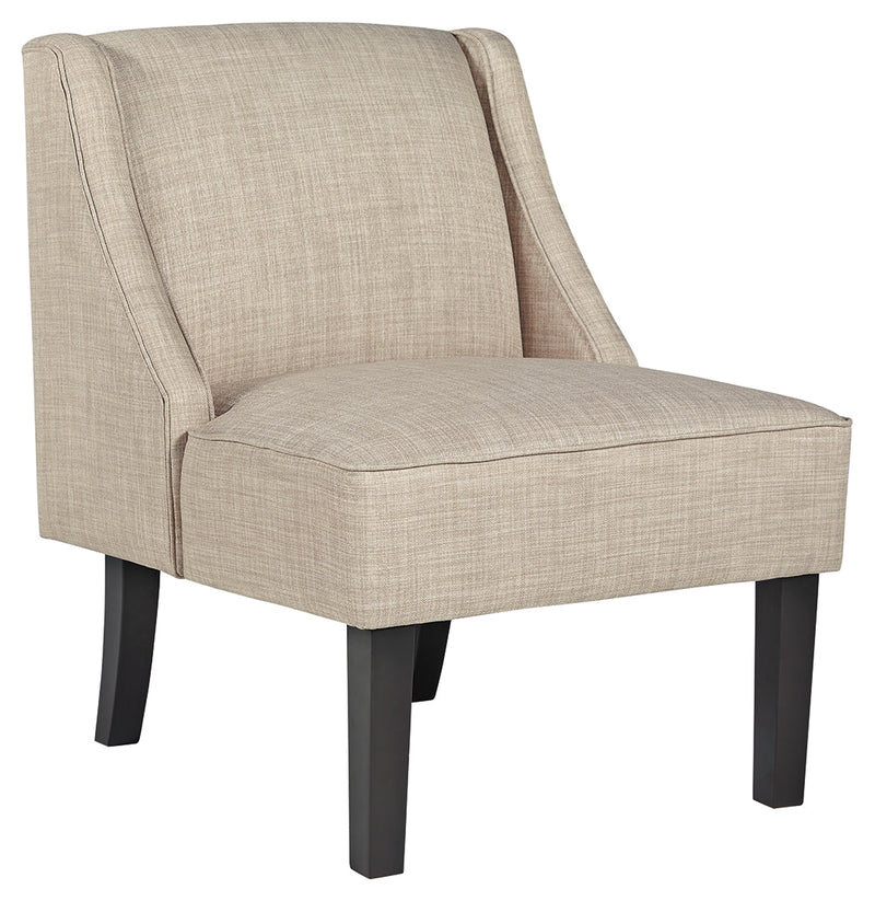 Janesley Beige Accent Chair