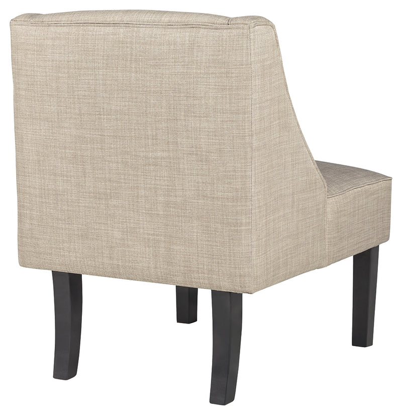 Janesley Beige Accent Chair