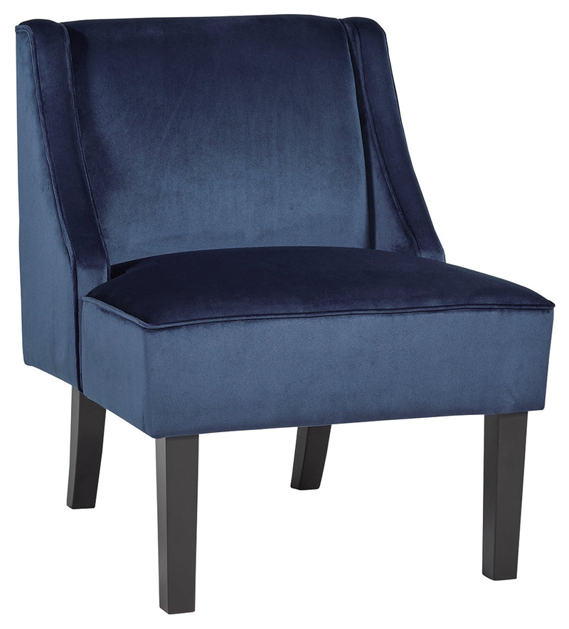 Janesley Navy Accent Chair