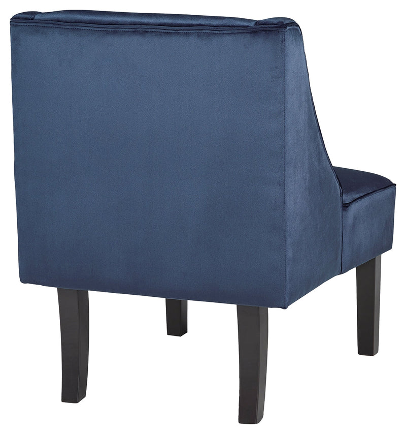 Janesley Navy Accent Chair