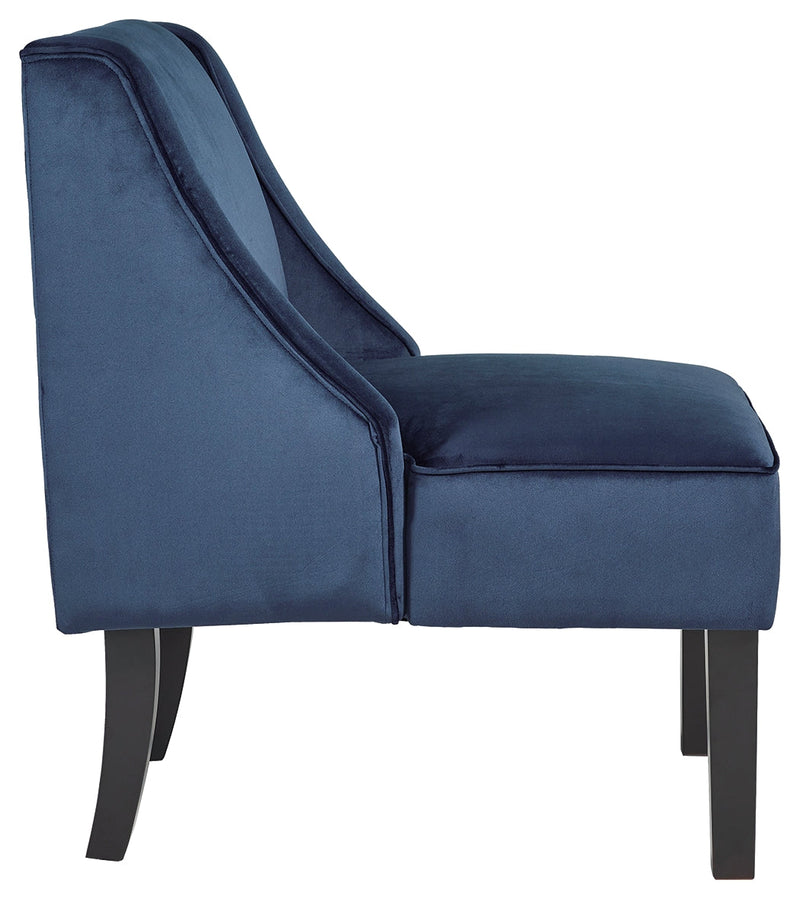 Janesley Navy Accent Chair