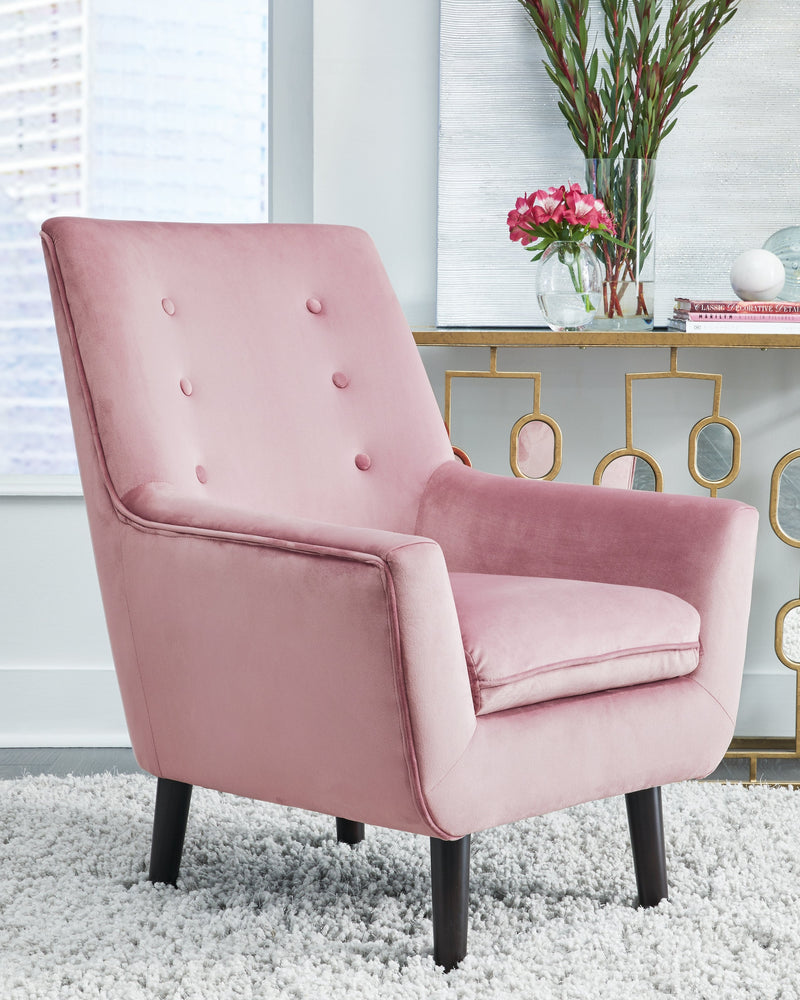 Zossen Pink Accent Chair