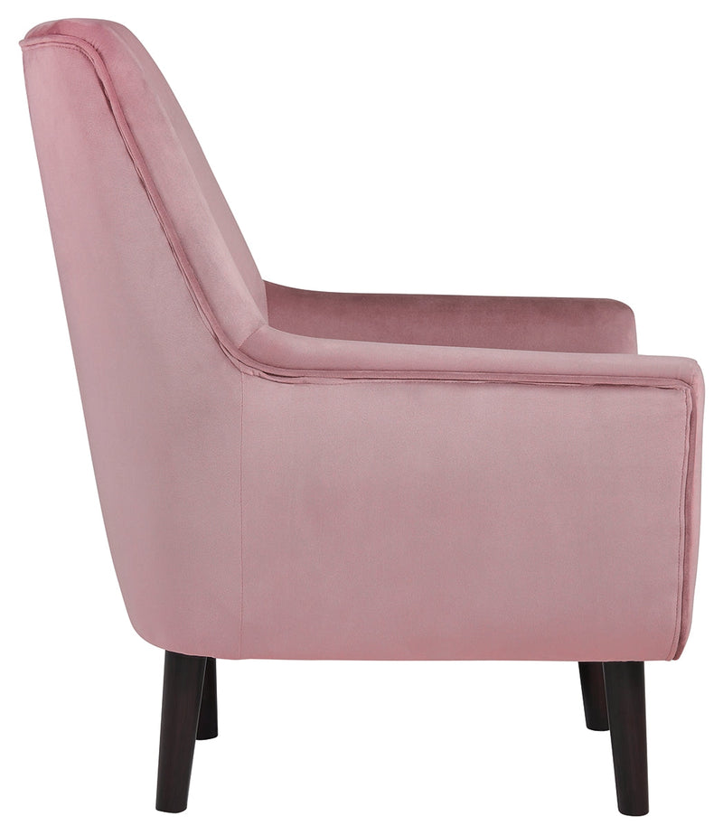 Zossen Pink Accent Chair