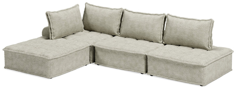 Bales Taupe 4-Piece Modular Seating