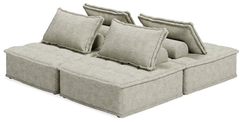 Bales Taupe 4-Piece Modular Seating