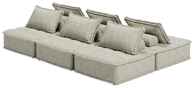 Bales Taupe 6-Piece Modular Seating