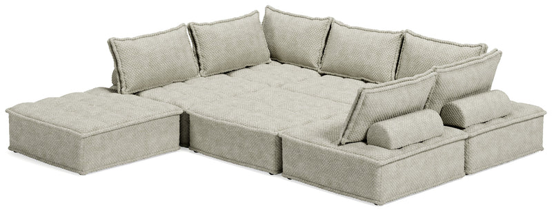 Bales Taupe 7-Piece Modular Seating