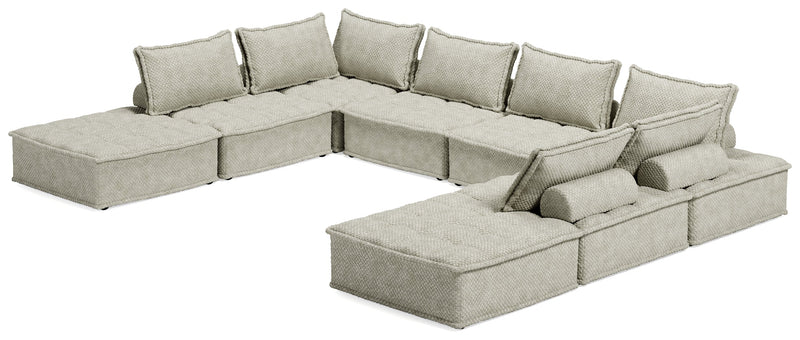 Bales Taupe 8-Piece Modular Seating