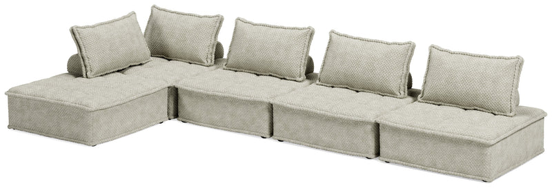 Bales Taupe 5-Piece Modular Seating