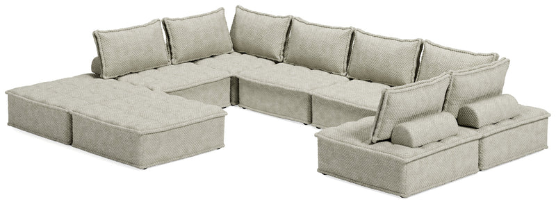 Bales Taupe 8-Piece Modular Seating