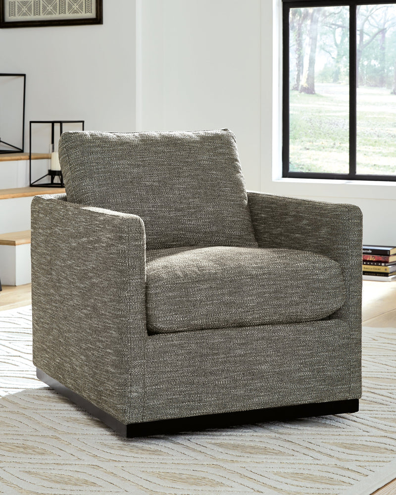 Grona Earth Swivel Accent Chair