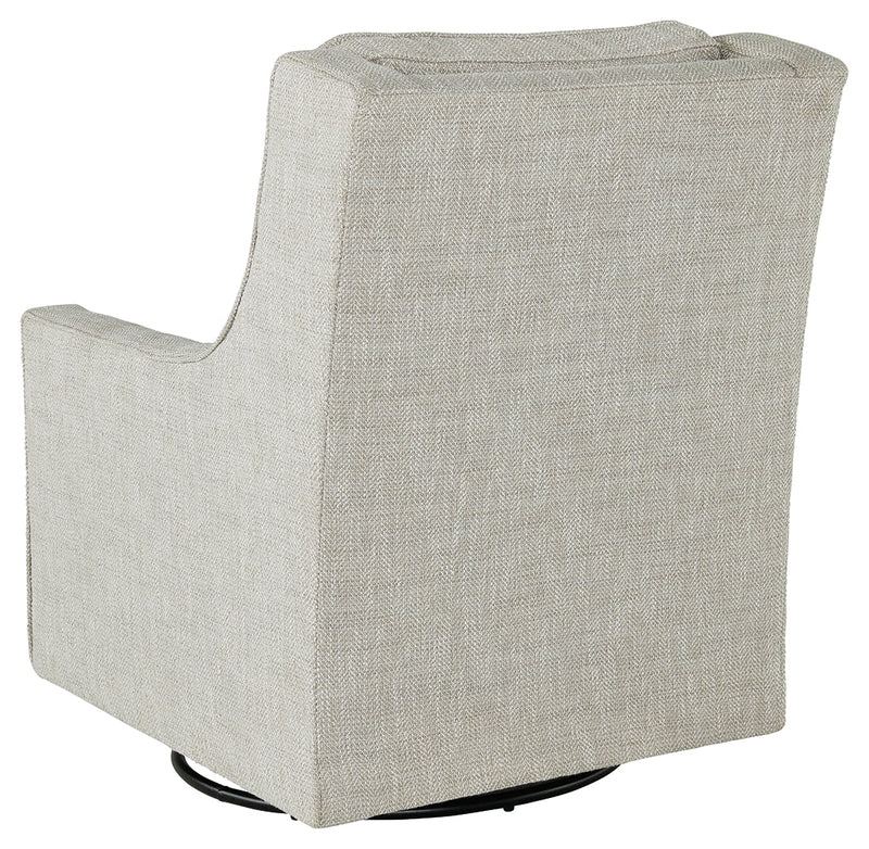 Kambria Fog Swivel Glider Accent Chair