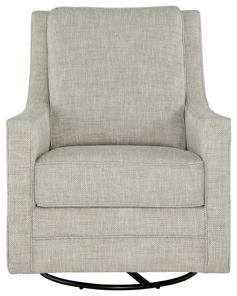 Kambria Fog Swivel Glider Accent Chair