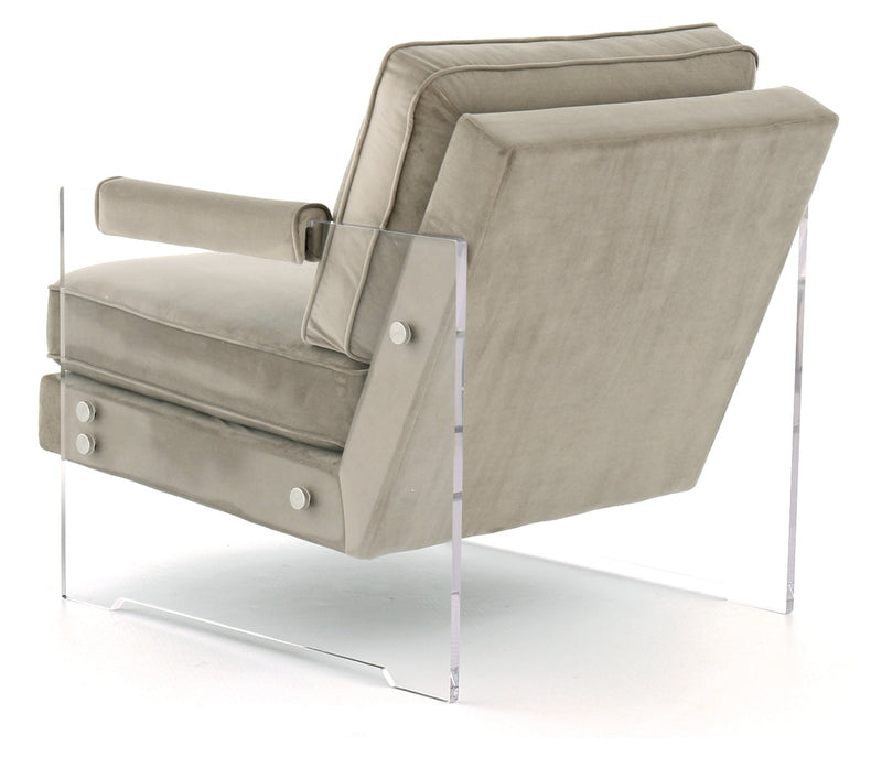 Avonley Taupe Accent Chair