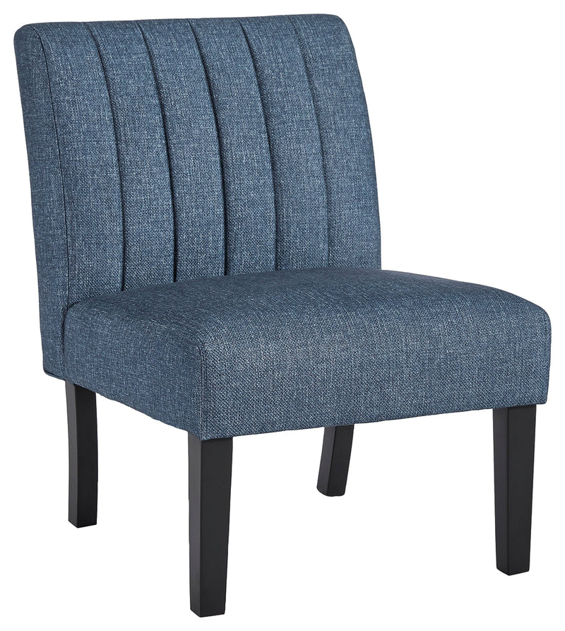 Hughleigh Navy Accent Chair