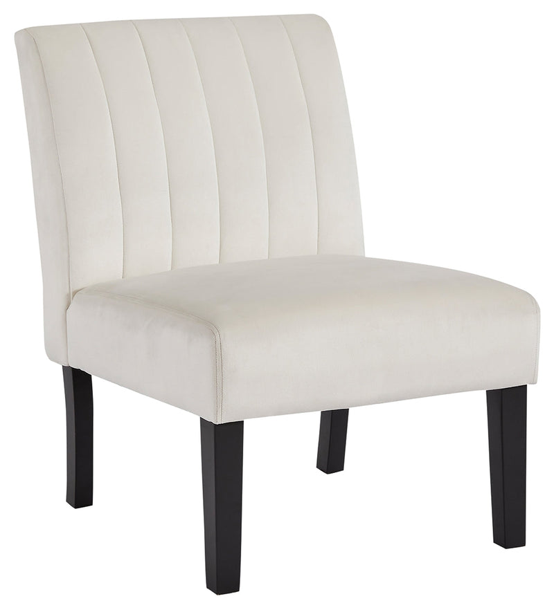 Hughleigh Light Beige Accent Chair