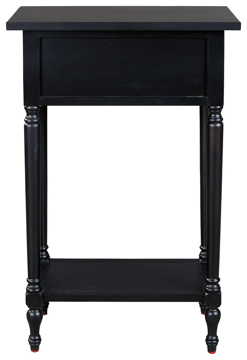 Juinville Black Accent Table