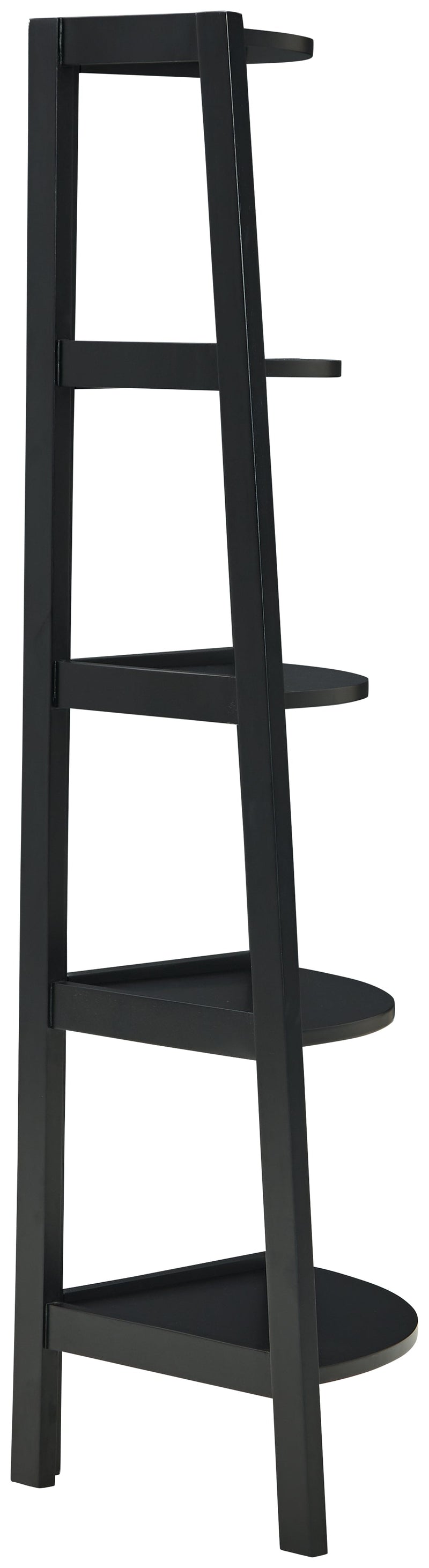 Bernmore Black Corner Shelf