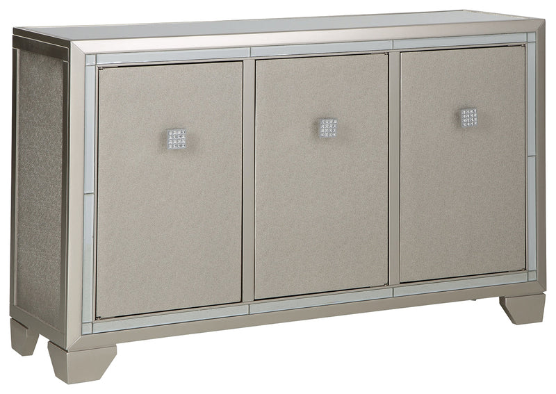 Chaseton Champagne Accent Cabinet