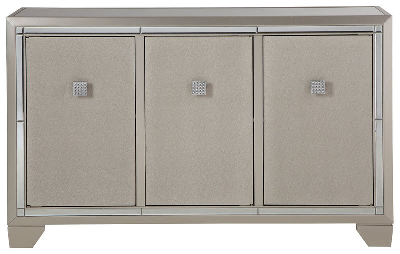 Chaseton Champagne Accent Cabinet