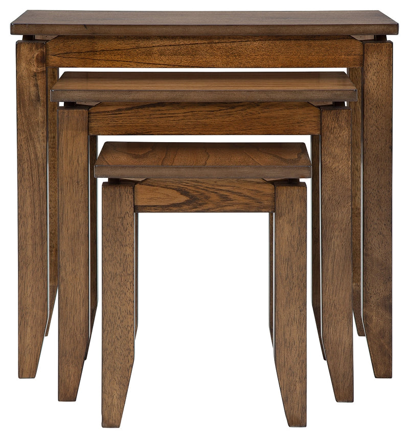 Brentmond Brown Accent Table (Set of 3)