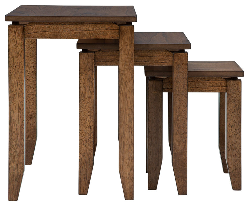 Brentmond Brown Accent Table (Set of 3)