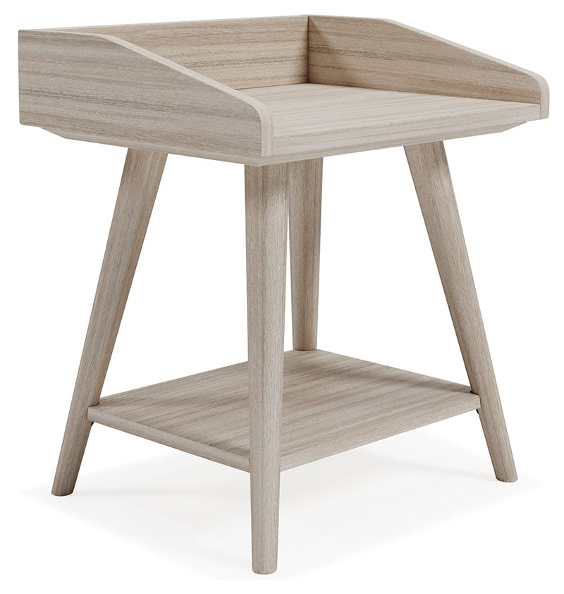 Blariden Light Tan Accent Table