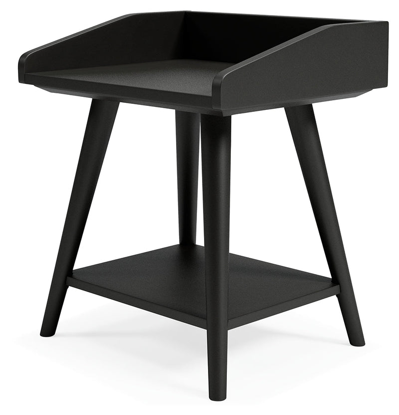 Blariden Metallic Gray Accent Table