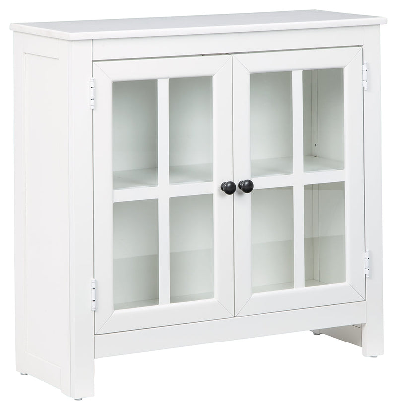 Nalinwood White Accent Cabinet