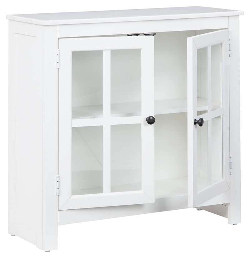 Nalinwood White Accent Cabinet