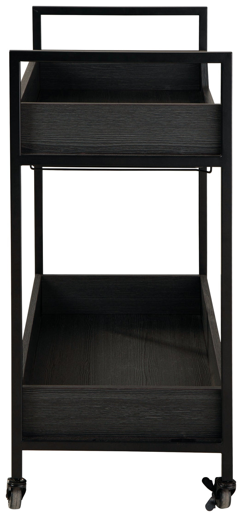 Yarlow Black Gray Bar Cart