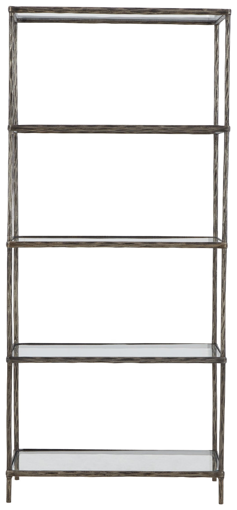 Ryandale Antique Pewter Finish Bookcase