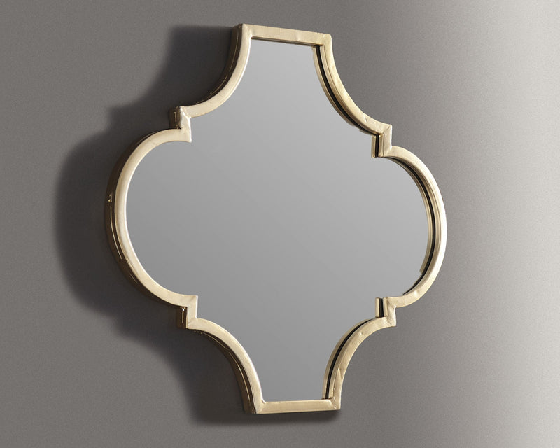 Callie Gold Finish Accent Mirror