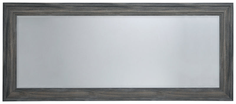 Jacee Antique Gray Floor Mirror