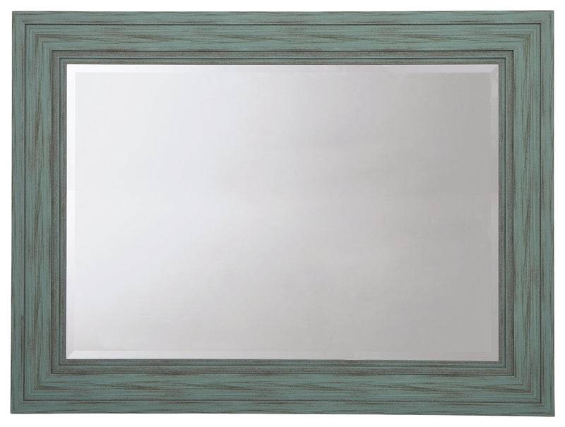 Jacee Antique Teal Accent Mirror