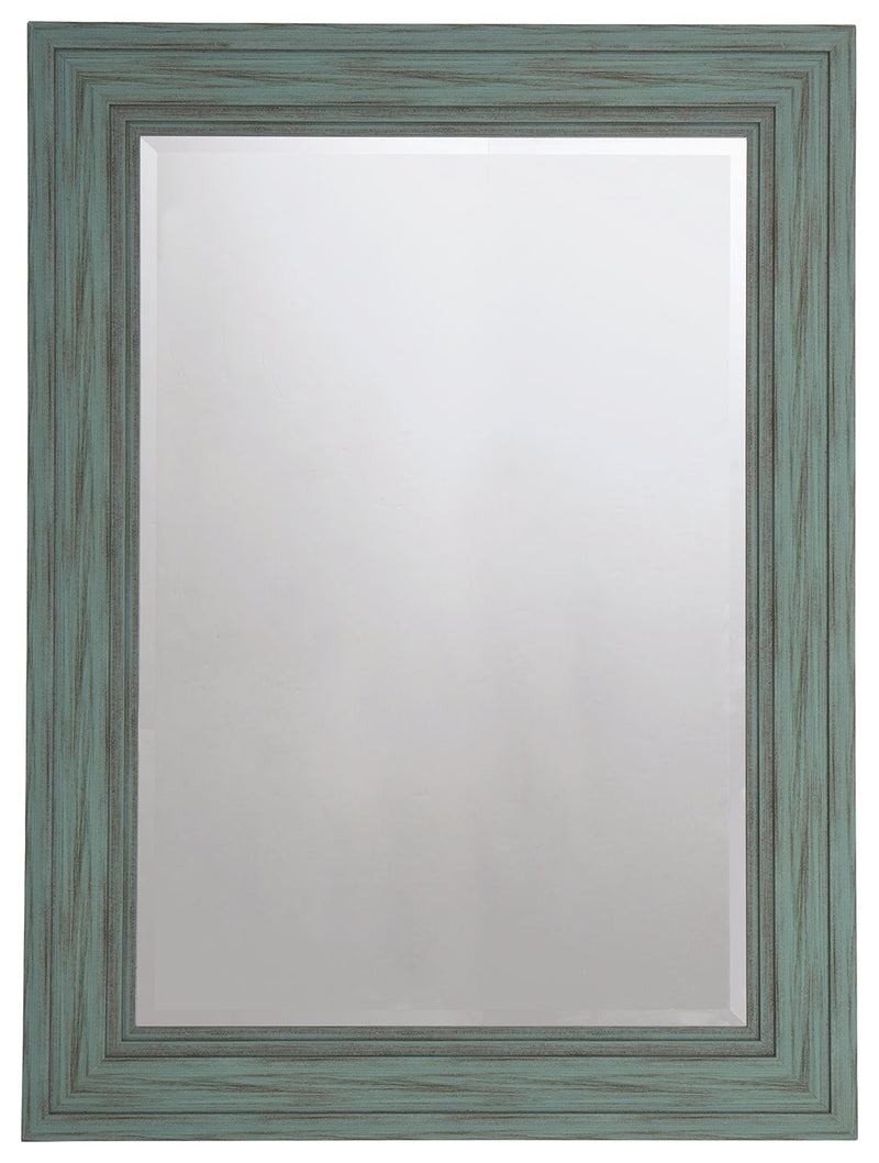 Jacee Antique Teal Accent Mirror