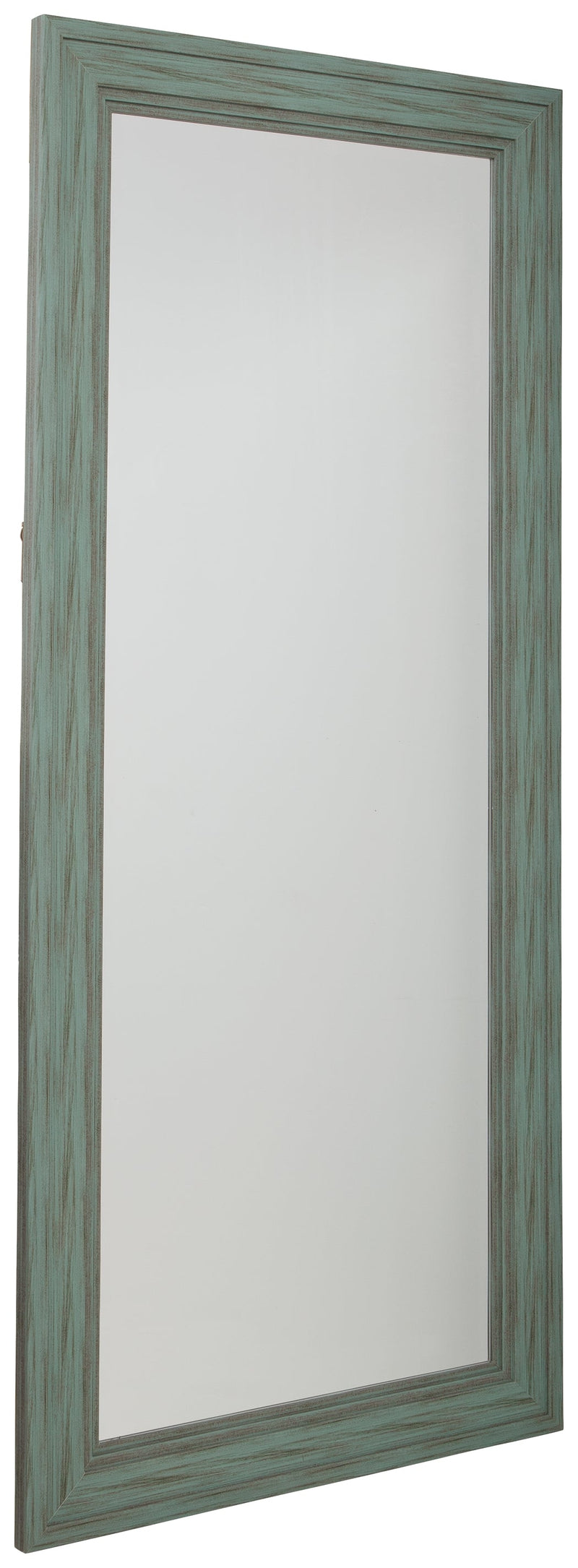 Jacee Antique Teal Floor Mirror