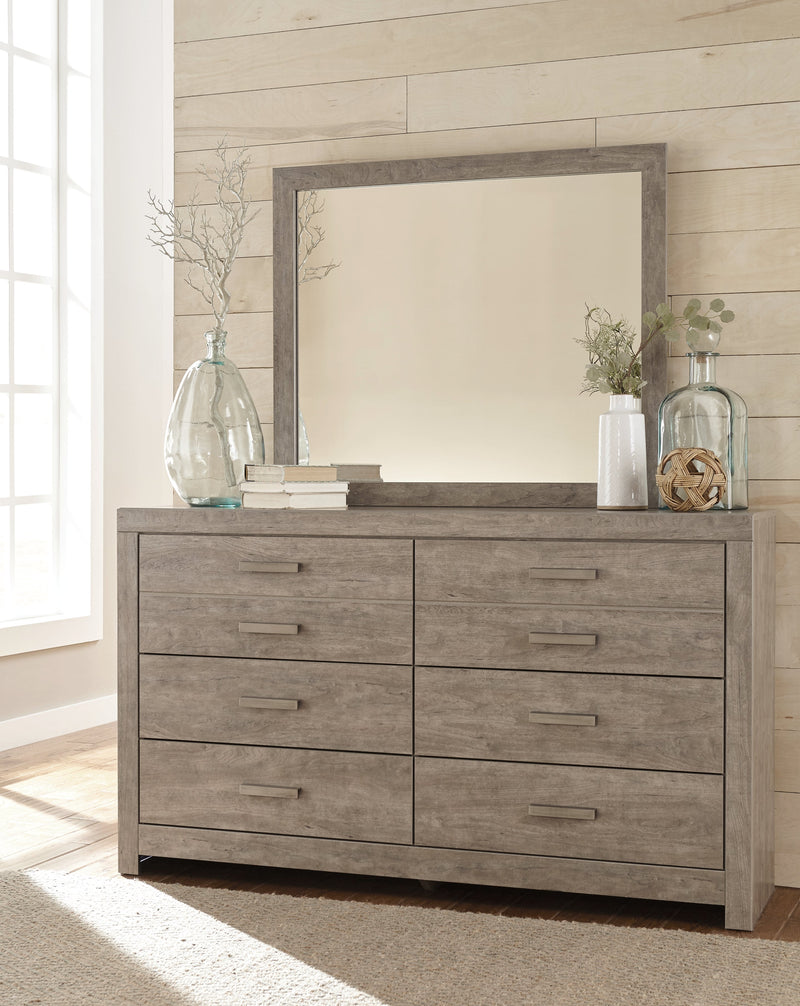 Culverbach Gray Dresser And Mirror